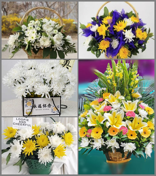 贵州毕节市黔西县大关镇常青村白事提篮配送